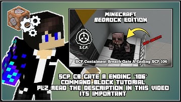 Minecraft SCP CB Gate A ending (106) command block tutorial