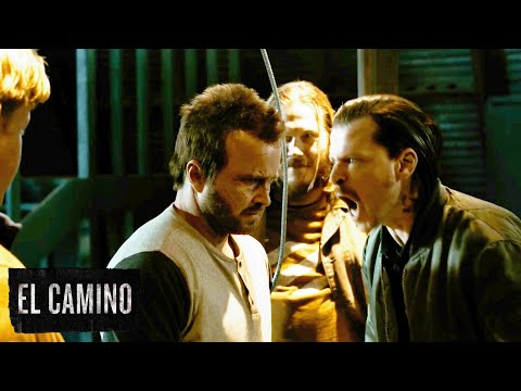 Still from the movie El Camino: A Breaking Bad Movie