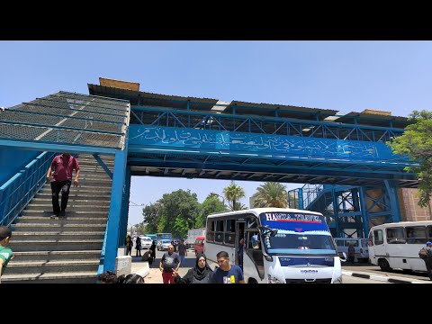 محافظة القاهرة تتخلص من أزمة كوبرى مشاة عبود للأبد