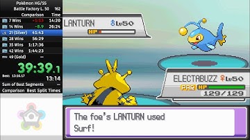 Pokémon HG/SS Battle Factory Lv50 Silver Print speedrun in 40:13