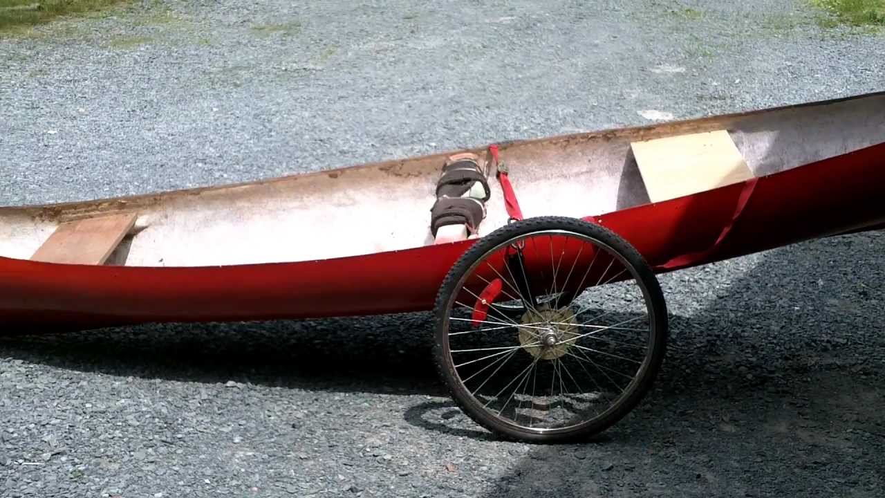 Canoe cart. - YouTube