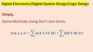 Simply using Quine-McClusky method.
