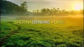 Sherina - sendiri (lirik)