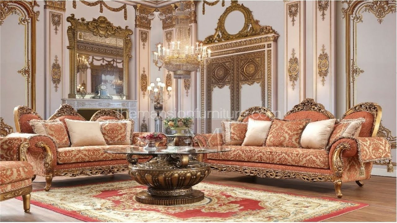 Luxury Classic Sofa Set Leather Furniture Sets Mini Sofa Set 2 Seater ...