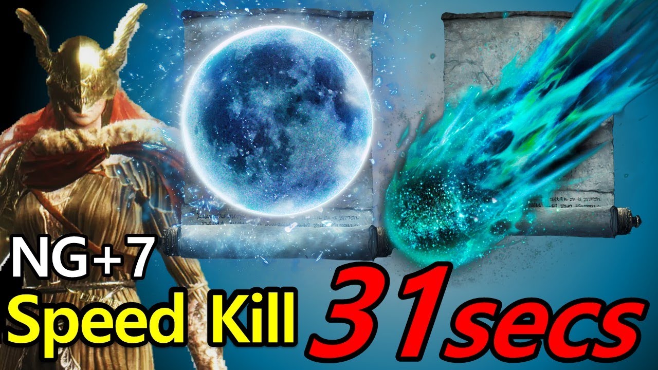 Elden Ring - Malenia NG+7 Speed Kill with Mage Build