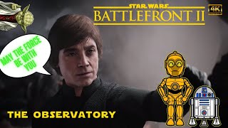 STAR WARS BATTLEFRONT 2 Walkthrough : THE OBSERVATORY Campaign Mission IV ( BF2 ) (No Commentary)