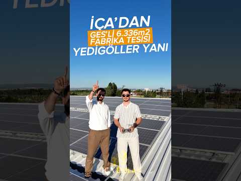 🏭 Arsa Fiyatına Dev Fabrika! | 300 kW GES’li Üretim Tesisi ⚡