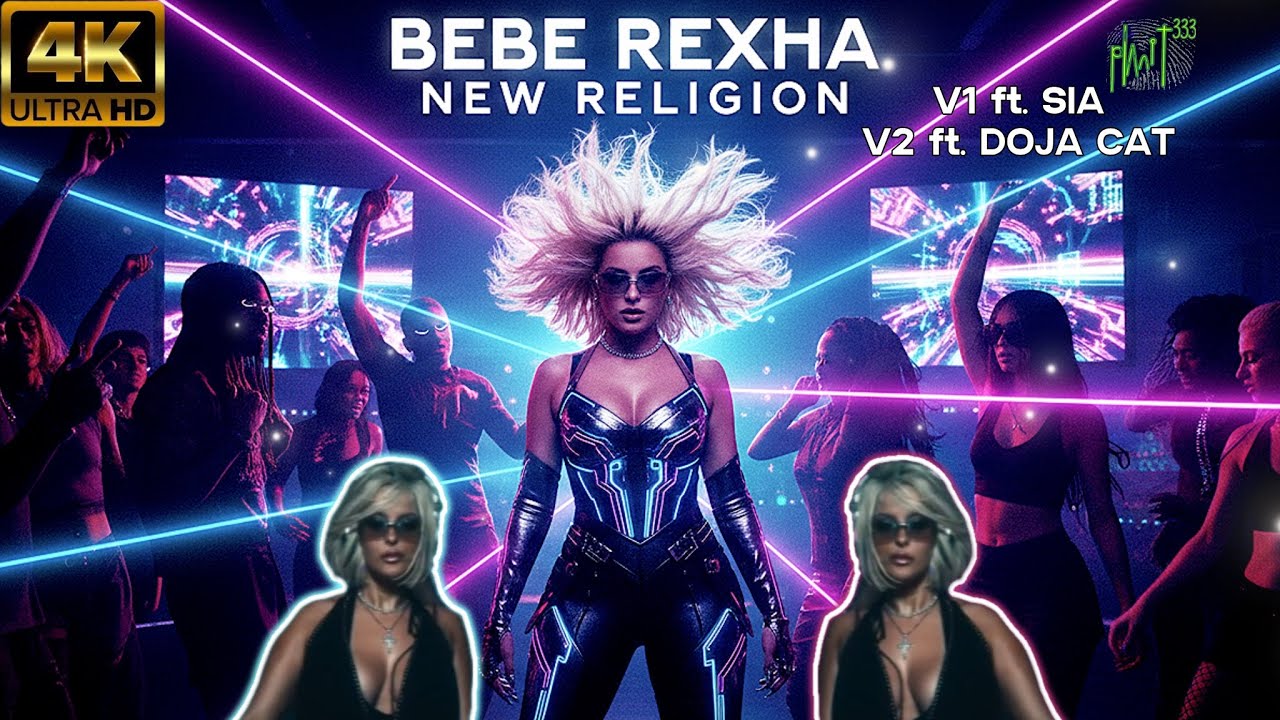 BEBE REXHA - NEW RELIGION ft. SIA / ft. DOJA CAT V2 [BLIVE CUT • VISUALIZER] 1080p HD | BLIVE (2026)