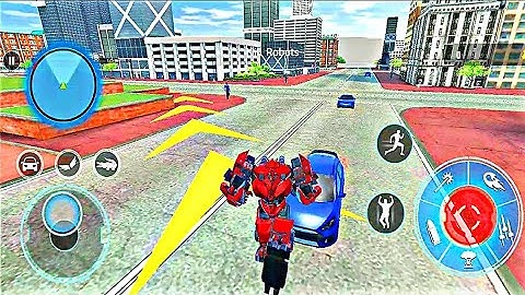 Grand robot transforming games with crocodile robot in formula car robot games#4💥🌐🚦🚖💯