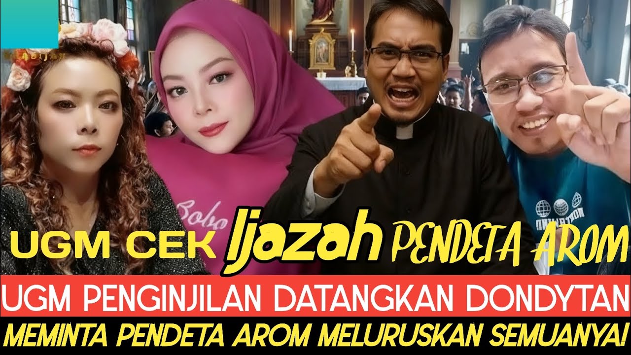 GEMPAR! Populer Pendeta Arom UGM Cek Keaslian IJazahnya | Penginjil UGM Pernah mengaku ngetok Rumah!