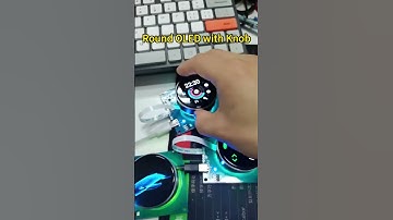 Smart Rotary Knob Circular Oled Control Panel ，Tft Lcd Module Round Screen Rotary Display