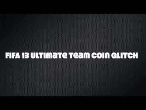 FIFA 13 Ultimate Team Coin Glitch Xbox 360/ PS3