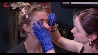 A Tingly Eyebrow Tweezing, Shaving, and Trimming | Real Person ASMR | Soft Spoken ✨ screenshot 3