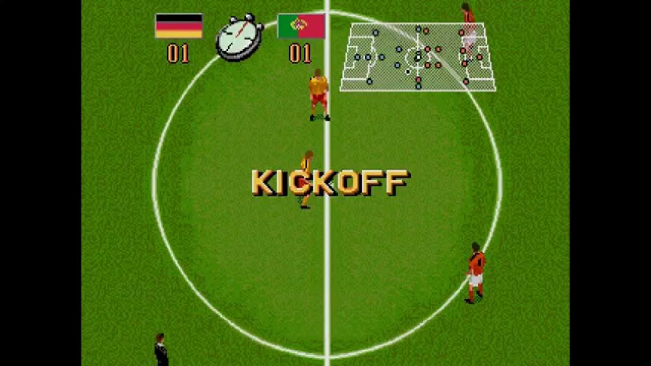 World Championship Soccer (Sega Genesis) - (Longplay) 