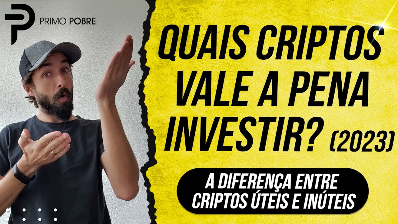 MELHORES CRIPTOS para INVESTIR EM 2023 (Veja quais criptomoedas são ÚTEIS ou INÚTEIS)