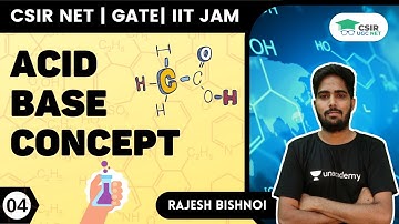 [Acid Base Concept] - Strength Comparison of Acids (L-04)| CSIR NET | GATE | IIT JAM | By Rajesh Sir