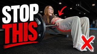 How to PROPERLY Do Barbell Hip Thrusts (Perfect Form)