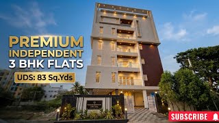 Independent Flats [ UDS 83 Sq.Yds ] Ultra-Luxury Spacious 3 BHK | Near Kokapet - Narsingi Hyderabad