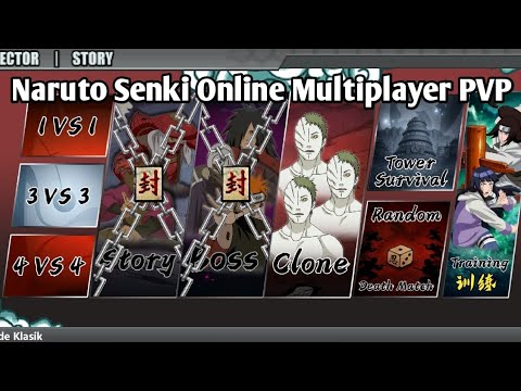 NEW UPDATE Naruto Senki Online v2.3 Fixed 5 Multiplayer PVP Kurozamenshi❗Naruto Senki Network