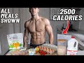 My 2,500 Calorie Diet for RAPID Fat Loss