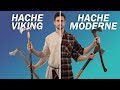 Hache viking vs hache moderne  cest quoi une hache viking  histoire vikings