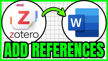How To ADD REFERENCES In Word With Zotero (QUICK & EASY) 2025