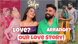 Finally Revealing Our Love Story 😍 || how we met & Got Married