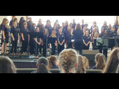 Springfield Township Middle School Chorus at Hershey, May 2019