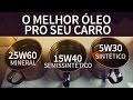 Qual é o melhor óleo pro seu carro? (Ou: tudo que você precisa saber sobre óleo)