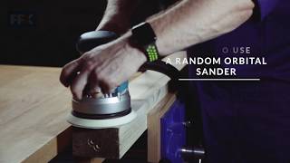 How to Use an Orbital Sander