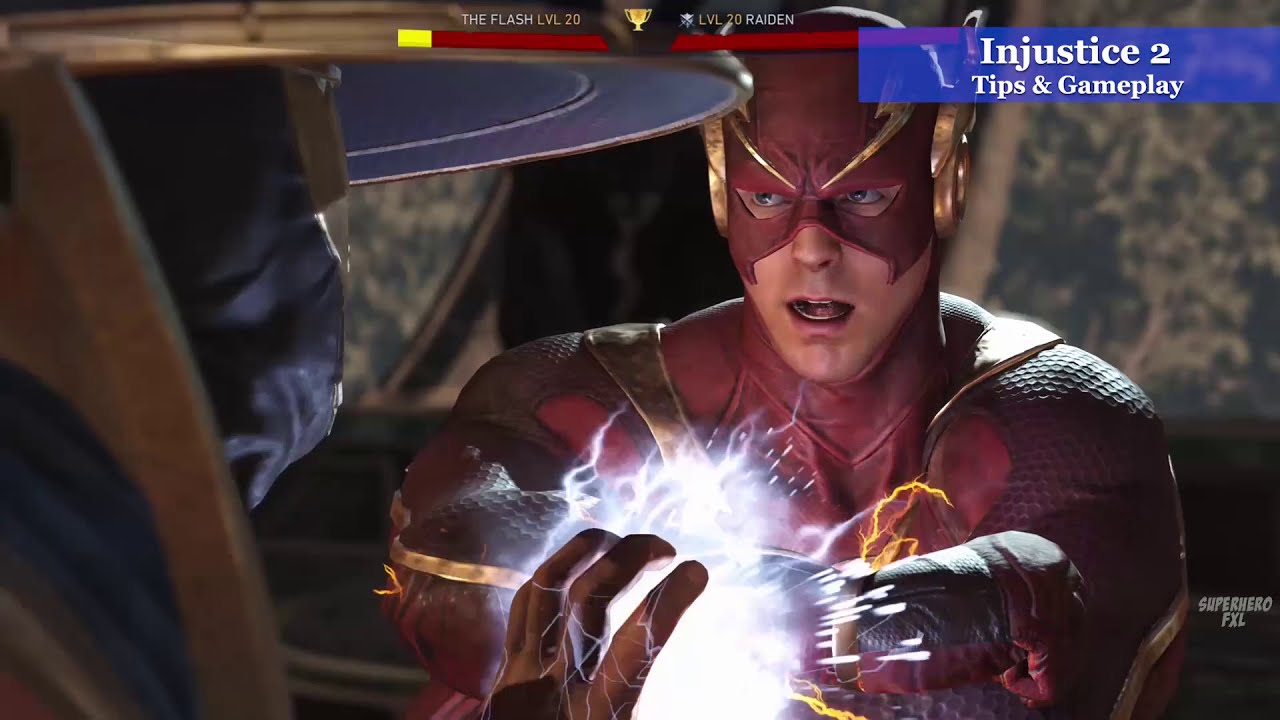 Injustice 2 – How to defeat Raiden with The Flash | Superhero FXL Gameplay
