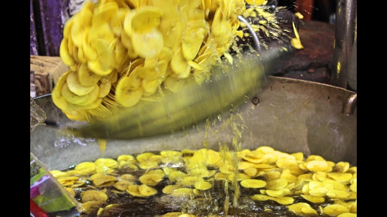 Making of Banana Chips for One Million People Banana Chips factory