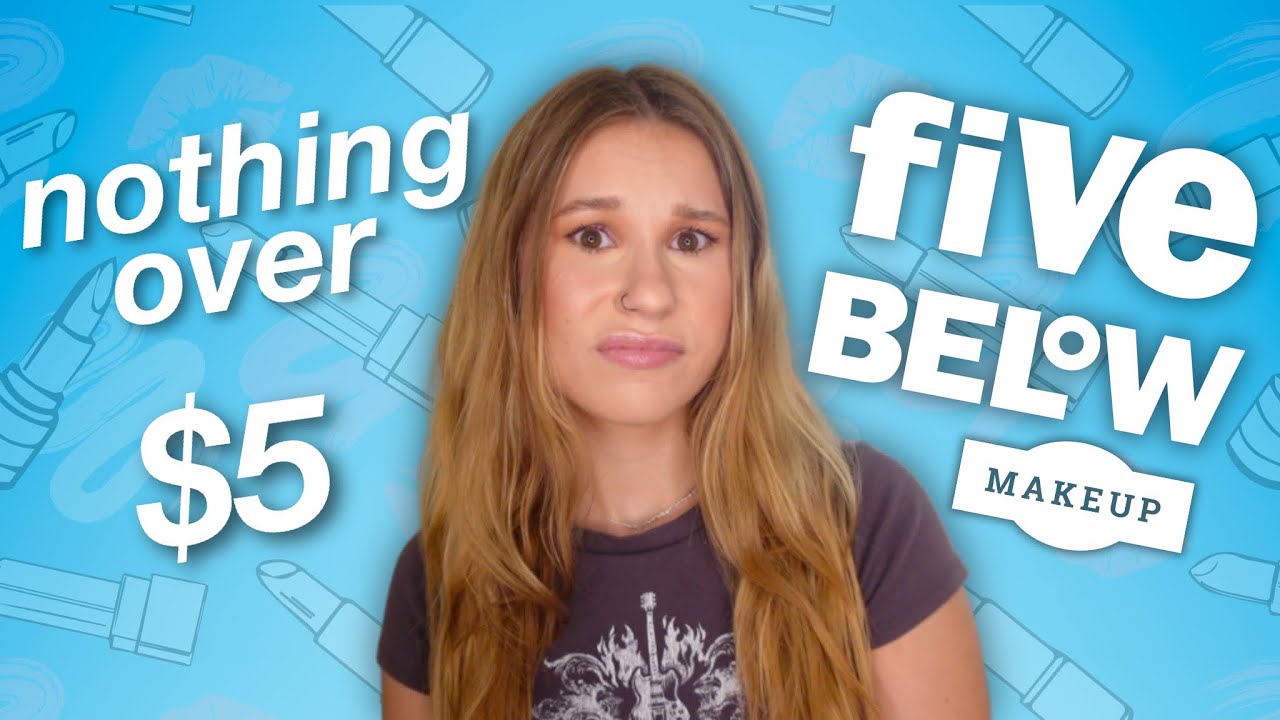 FULL FACE OF MAKEUP FROM FIVE BELOW??