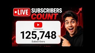 🔥 LIVE Subscribers Count 😱 Road to 200K Subscribers! 🚀