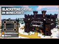 Minecraft: How to build a  Blackstone Castle | Tutorial