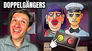 ME HICE AMIGO DE TODOS LOS DOPPELGÄNGERS 😳 *parte 2* | Fabru Blacutt