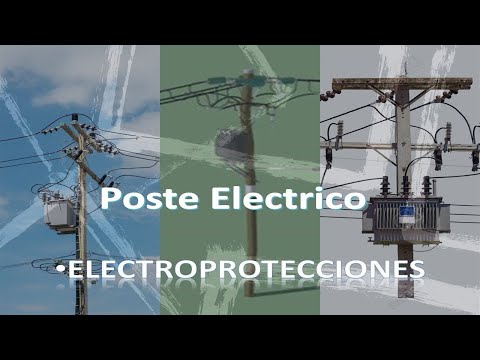 Video: Poste eléctrico: clasificación y pasos de instalación