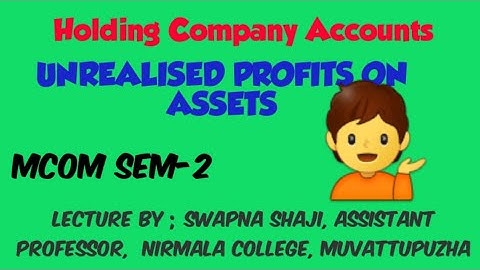 Holding Company Accounts (MCOM SEM -2)