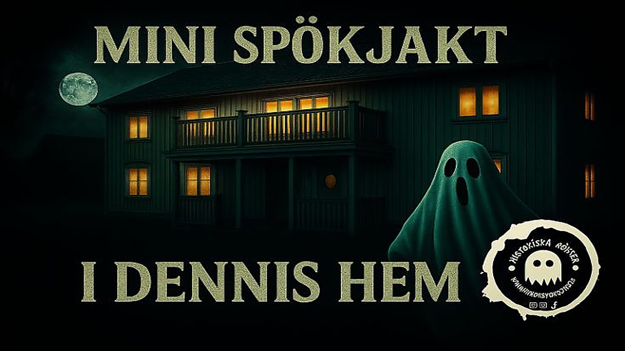 Mini spökjakt i Dennis hem #historiskaröster #Spökjakt #GhostHunting #Paranormal