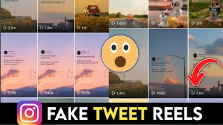 How To Create TWEET Reels For Instagram (2021) | Viral Tweet Reels Kaise Banaye? Full Tutorial 2021 screenshot 4