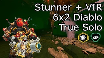 Stunner + VIR True Solo | 6x2 Diablo | 200 Mining