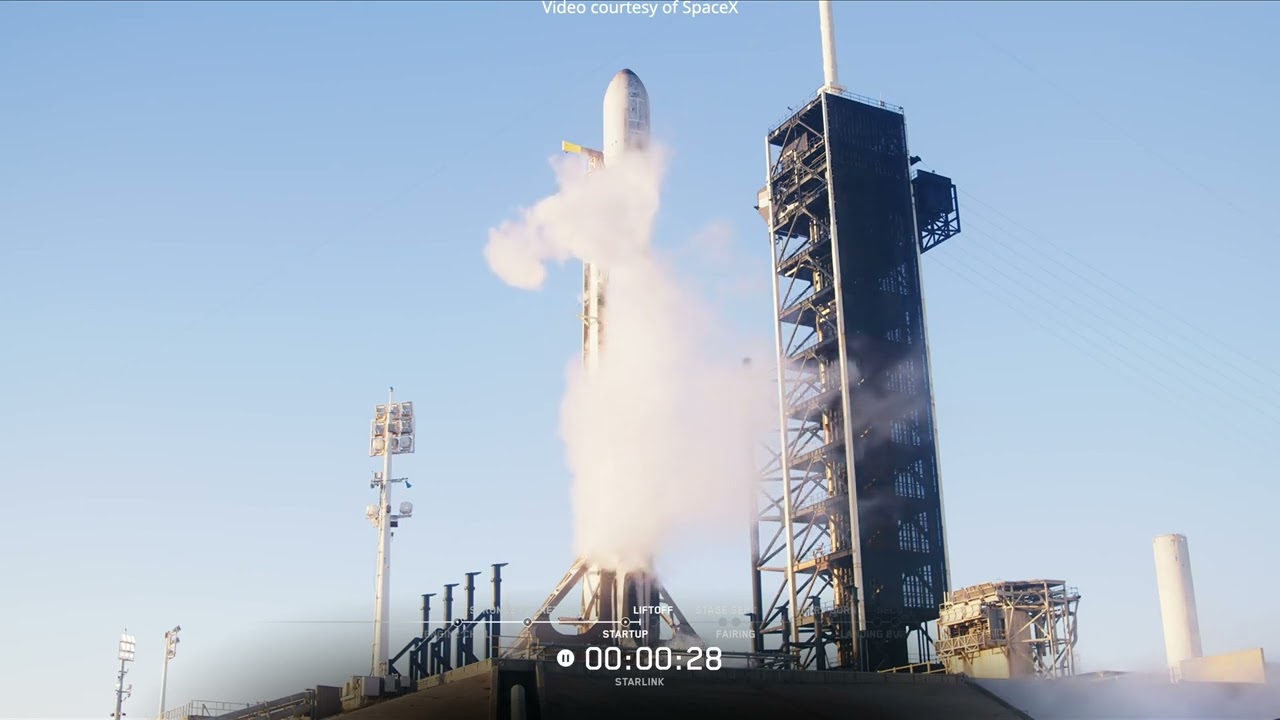Falcon 9 aborted launch, 8 November 2025