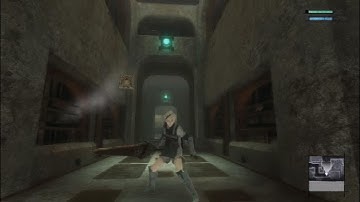 NieR Replicant - How to jump the gap in junk heap B1
