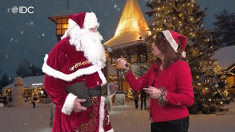 IDC Supply Chain Christmas Interview with Santa