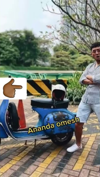 koleksi vespa artis #shorts #vespa  #vesparafi #andritaulany