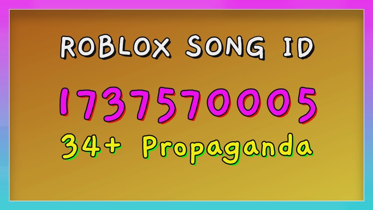 34 Propaganda Roblox Song Ids Codes Youtube - roblox german propaganda id