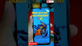 Infinix Hot 9 Play Glass Replacement  all glass repairing vairalshortrepairing