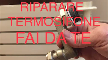 Come regolare i rubinetti dei termosifoni?