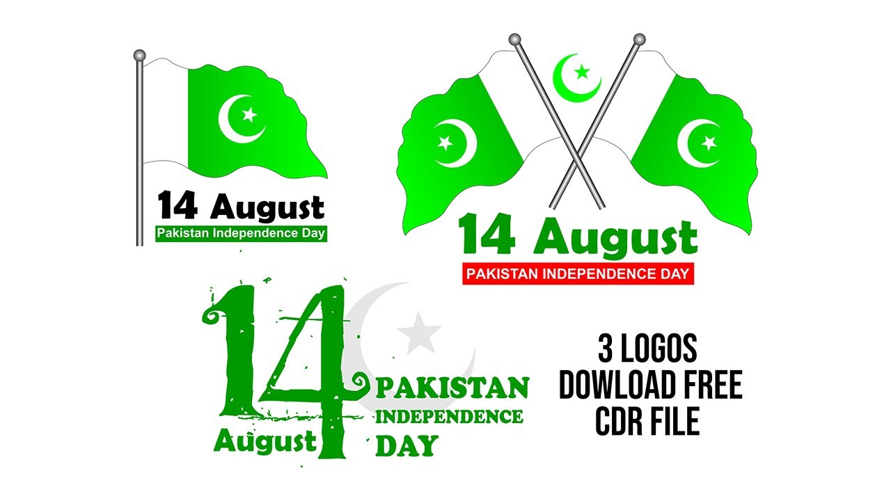 14 august design cdr file free download | Corel Draw Pakistani Flag Design Tutorials