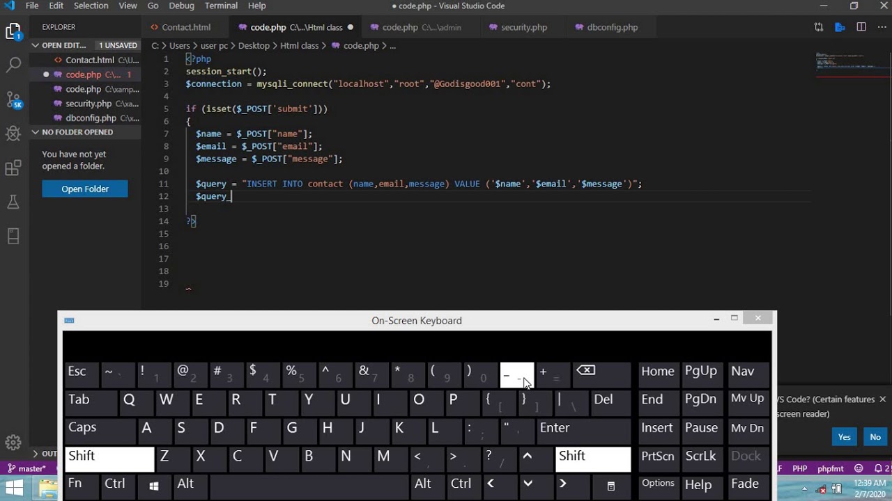 dynamic form part 3 - YouTube